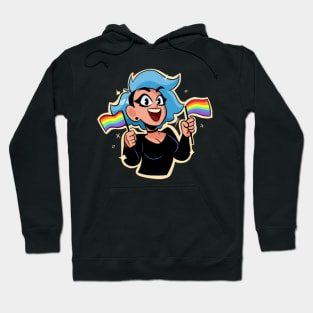 PeachFuzz Gay Pride Hoodie